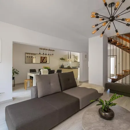 Sea View Modern Spacious Lounge House Feriehus Premantura